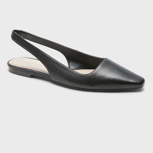 Banana Republic Leather Slingback Flats